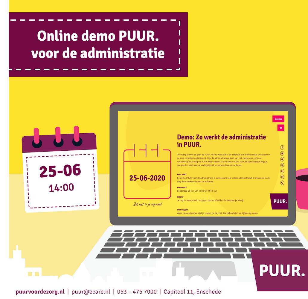 Webinar PUUR. voor administratie